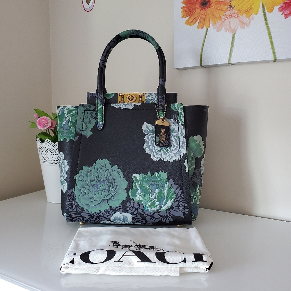 Coach Troupe Tote With Kaffe Fassett Print